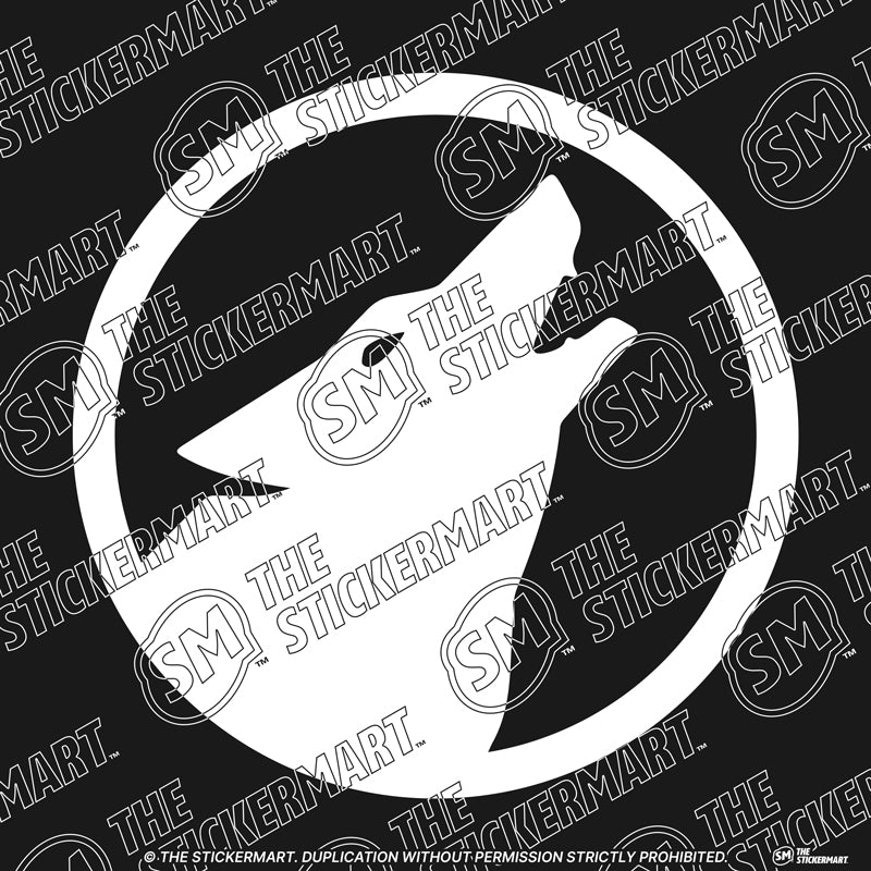 Lone Wolf Emblem Vinyl Decal