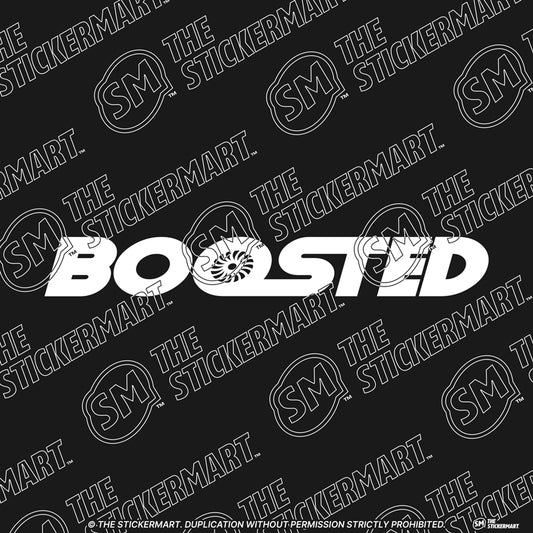 Boosted, Turbo O Vinyl Decal