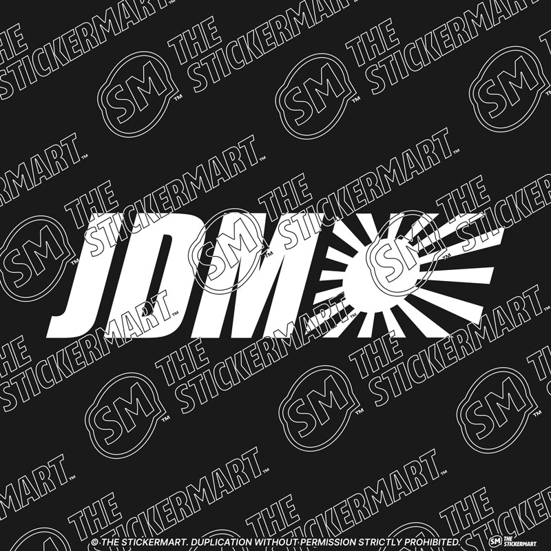 JDM, Flag Vinyl Decal