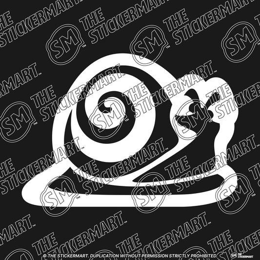 Snail, Outline Vinyl Decal