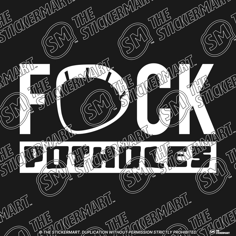 F*ck Potholes Vinyl Decal