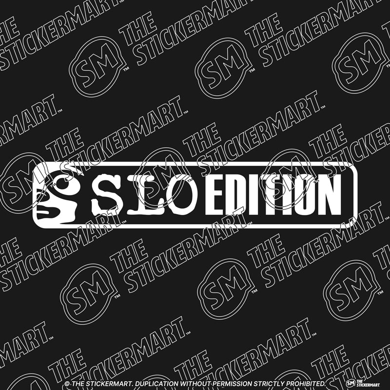 SLO Edition, Sloth Face Vinyl Decal