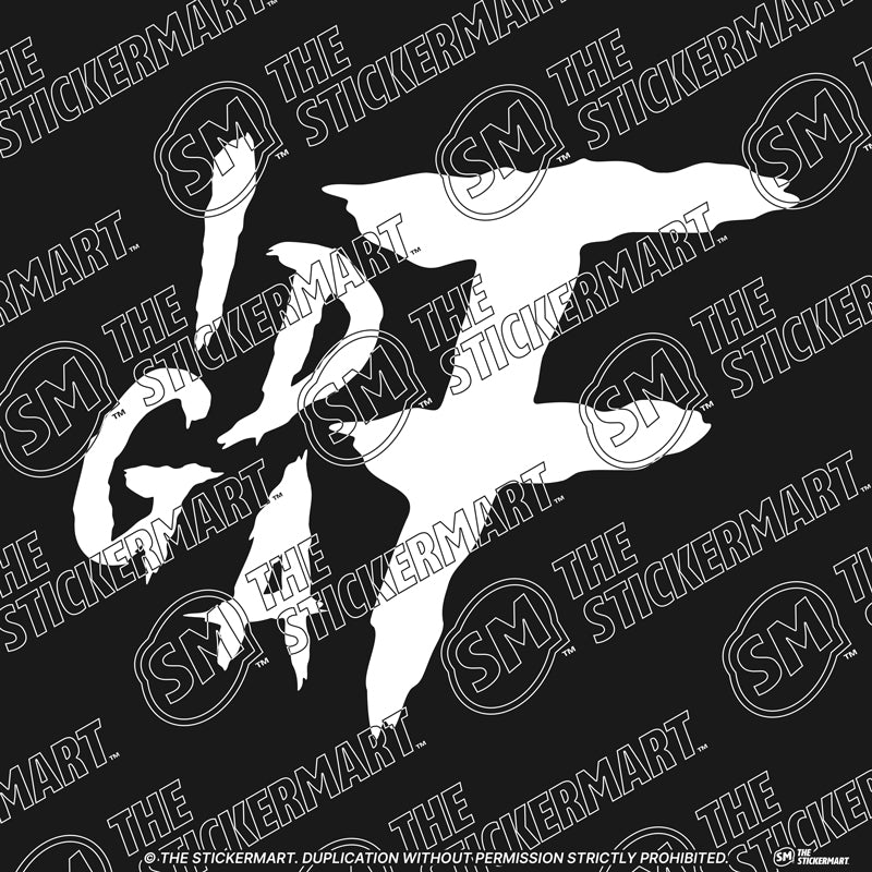 IDGAF, Scattered Vinyl Decal – The Stickermart