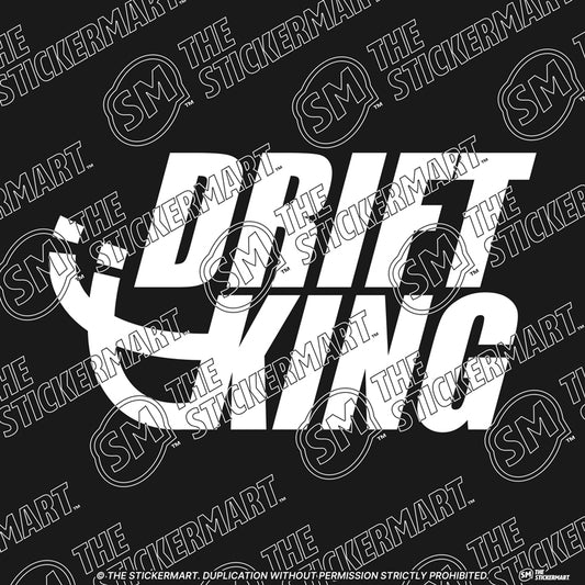 Drift King, Tire Marks Vinyl Decal