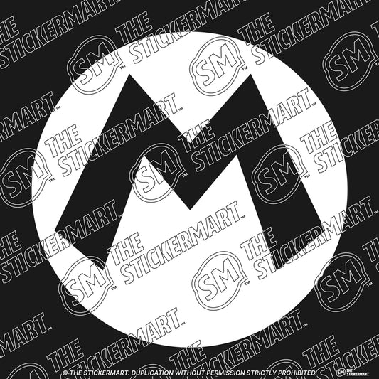 "M" Emblem Vinyl Decal