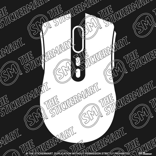Gaming Mouse Vinyl Decal