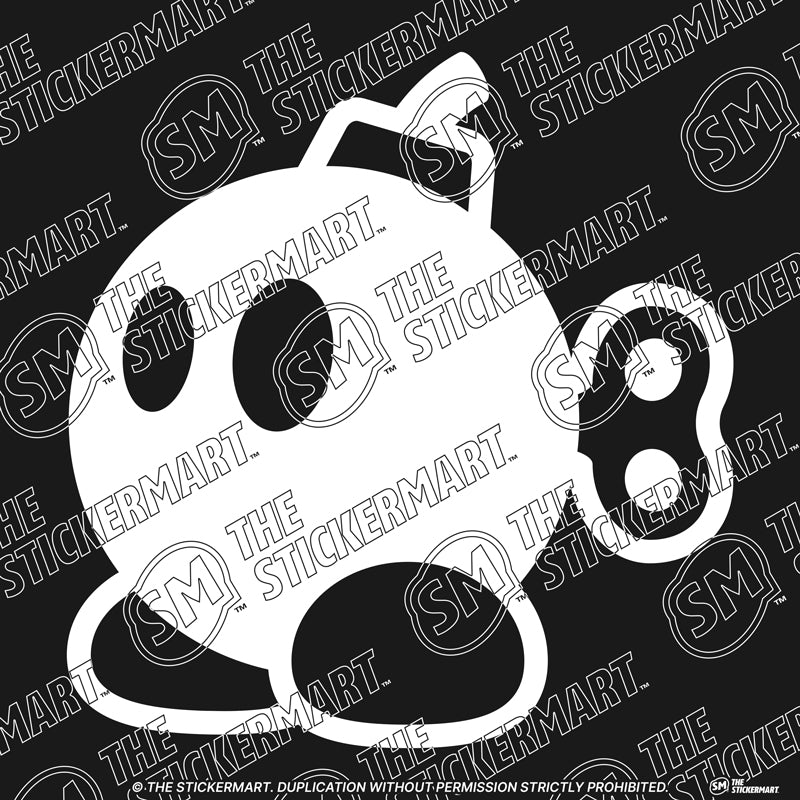 Game Bomb Character 70 Vinyl Decal